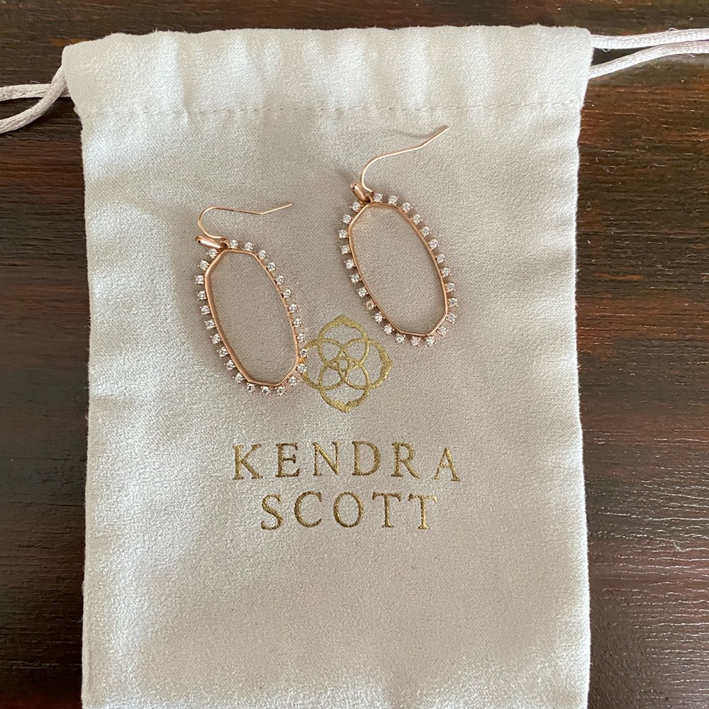 Kendra Scott Rose Gold Earrings